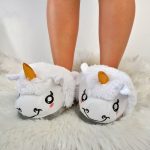Babuchas Unicornio Blanco