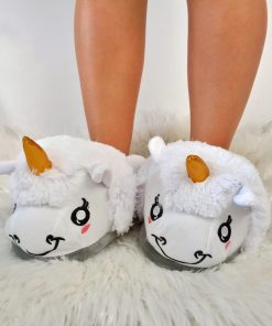 Babuchas Unicornio Blanco