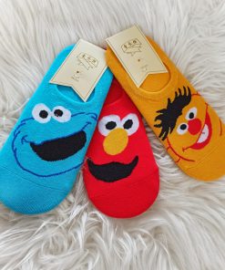 Medias Plaza Sésamo: Enrique, Elmo
