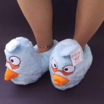 Babuchas Angry Birds Azul