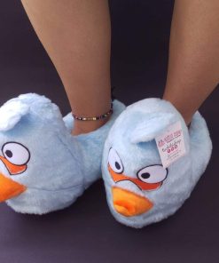 Babuchas Angry Birds Azul