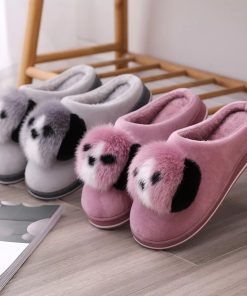 Pantuflas Perro Peludo