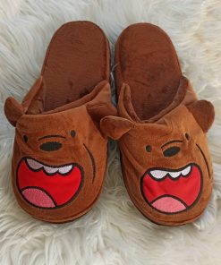 Pantuflas Oso Pardo