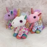 Llavero Unicornio Brillante