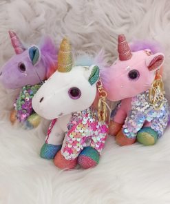 Llavero Unicornio Brillante