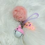 Llavero Cerdito Pompón