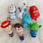Llaveros peluche Disney: Toy Story, Buzz, Jessie, Woody, Sullivan, Marcianos, Olaf