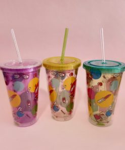 Vaso pitillo Maquillaje