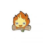 Pin metálico Calcifer de Castillo Ambulante (Howl's Castle)