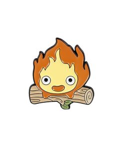 Pin metálico Calcifer de Castillo Ambulante (Howl's Castle)