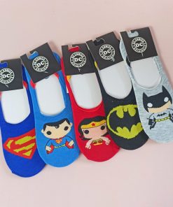 Medias superhéroes DC Comics: Batman, Mujer Maravilla, Superman