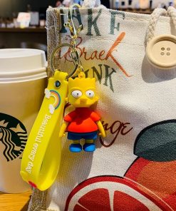 Llavero Los Simpson: Bart, Homero, Marge, Lisa - Bart