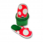 Pantuflas Mario Bros: Planta Carnívora
