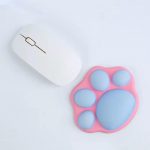 Mouse pad huella de gatico