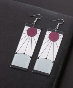 Aretes Tanjiro de Demon slayer en Cali