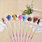 Lapiceros Arcoíris BT21 de BTS