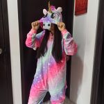 Pijama Kigurumi Unicornio Galaxia