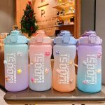 Termo Motivacional Kawaii: 2 Litros