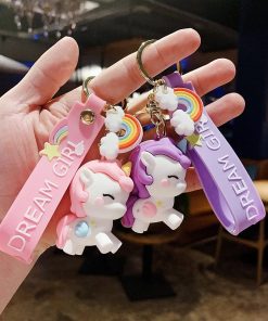 Llavero Unicornio Kawaii