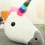 Cojín Unicornio de colores