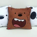 Cojín Osos Escandaloso: Polar, Panda, Pardo