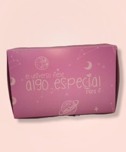 Caja de Cartón Kraft Universo