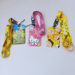 Portacarnet Tira Animado: Los Simpson, Snoopy, Hello Kitty