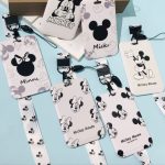 Portacarnet Tira Minnie y Mickey B&N
