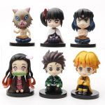 Colección Demon Slayer-Kimetsu no Yaiba, set 6 figuras
