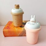 Humificador Vaso Kawaii: Conejo y Oso