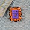 Pin metalico de la serie friends en cali