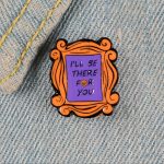 Pin metálico serie Friends
