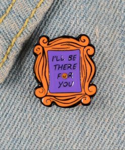 Pin metalico de la serie friends en cali