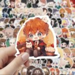 Stickers Harry Potter Anime, set 20 unidades