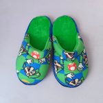 Pantuflas Luigi Cuadrados