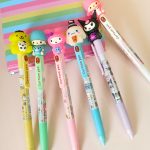 Lapiceros retráctil Sanrio: Lala , Kiki ,Cinnamoroll ,Kuromi ,Pompompurin ,Melody