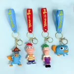 Llaveros Phineas y Ferb