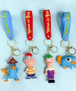 Llaveros phines y Ferb en Cali