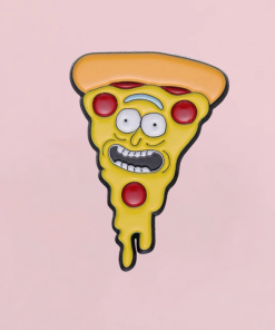 Pin metálico Pizza Morty de Rick y Morty