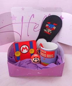Caja de regalo Mario Bros en cali