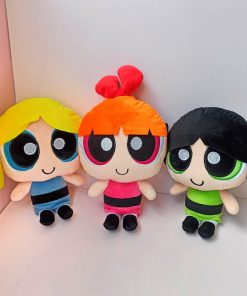 Peluches Chicas Superpoderosas: Bombón, Burbuja y Bellota