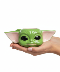 Taza baby yoda grogu en cali