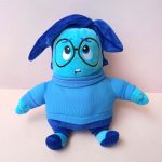 Peluche Bordado Intensamente: Tristeza
