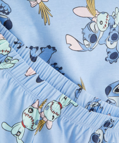 Pijama short de stitch en cali