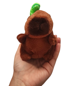 Llavero peluche de capibara en cali