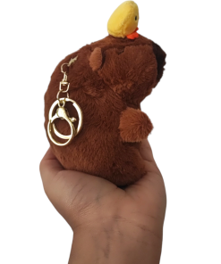 Llavero peluche de capibara en cali