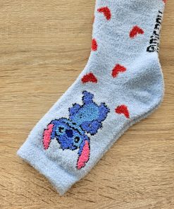Medias afelpadas de stitch