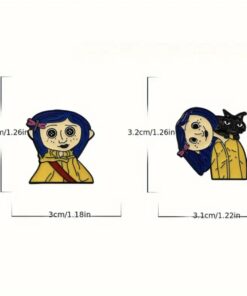 pin de acrilico en Coraline en cali