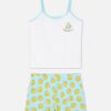 Pijama de short de flounder de la sirenita en colombia