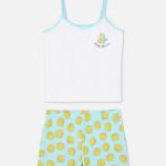 Pijama Short Disney: Flounder de La Sirenita